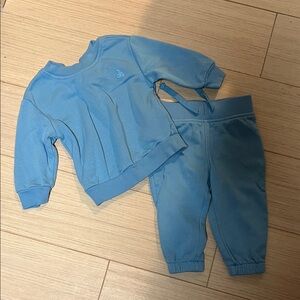 Blue Kids Sweatshirt and Jogger Set
